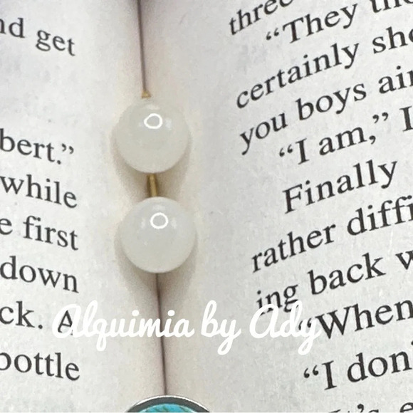 Alquimia Silver White jade Earrings Elegant Jewelry - Picture 1 of 5